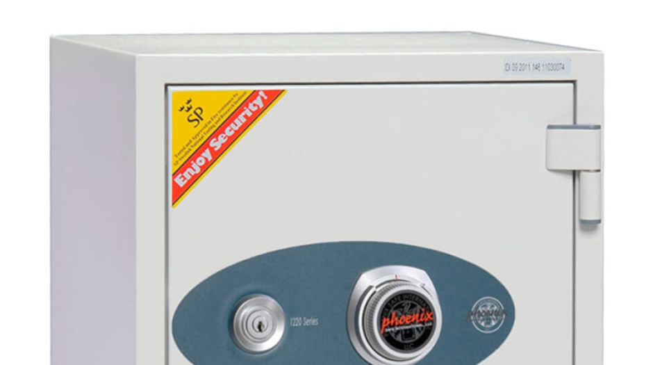 Caja fuerte para hoteles resistente al fuego 